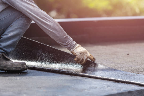 Professional Interior Drainage System technician working in Old Hill, CT